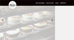 Desktop Screenshot of harinabakery.com